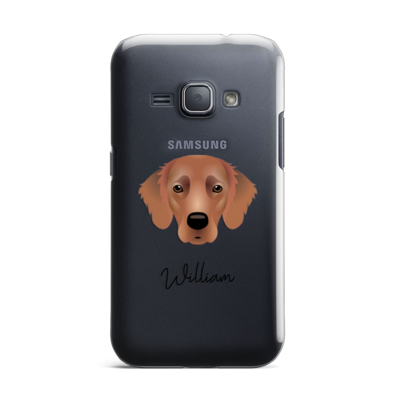 Flat Coated Retriever Personalised Samsung Galaxy J1 2016 Case