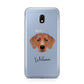 Flat Coated Retriever Personalised Samsung Galaxy J3 2017 Case