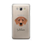 Flat Coated Retriever Personalised Samsung Galaxy J5 2016 Case