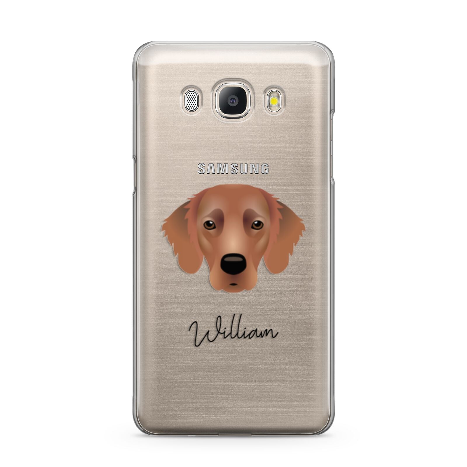 Flat Coated Retriever Personalised Samsung Galaxy J5 2016 Case