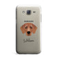 Flat Coated Retriever Personalised Samsung Galaxy J7 Case