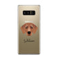Flat Coated Retriever Personalised Samsung Galaxy Note 8 Case