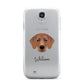 Flat Coated Retriever Personalised Samsung Galaxy S4 Case