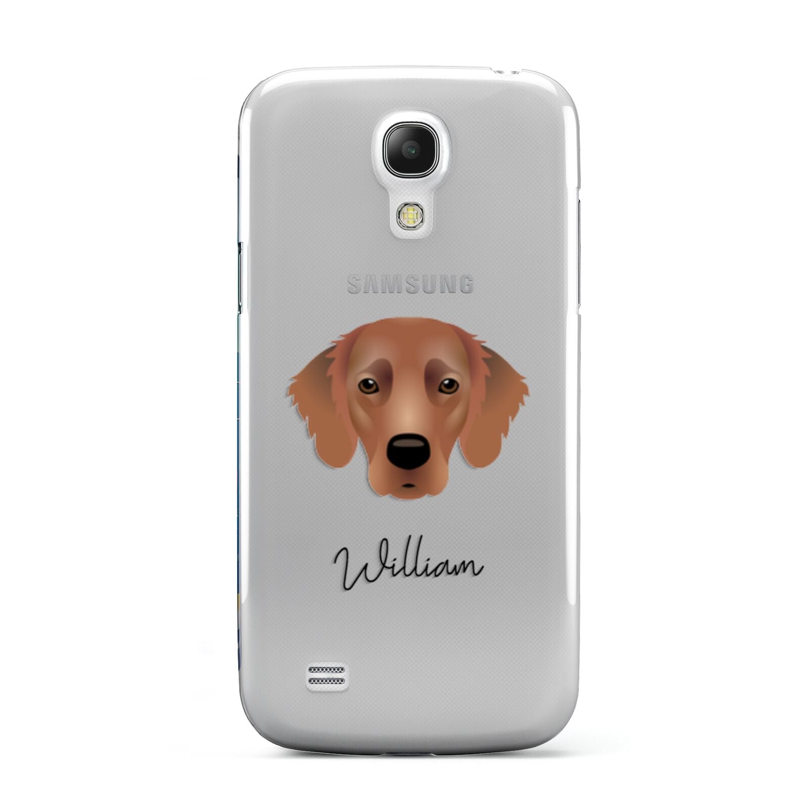 Flat Coated Retriever Personalised Samsung Galaxy S4 Mini Case