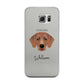 Flat Coated Retriever Personalised Samsung Galaxy S6 Edge Case