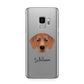 Flat Coated Retriever Personalised Samsung Galaxy S9 Case