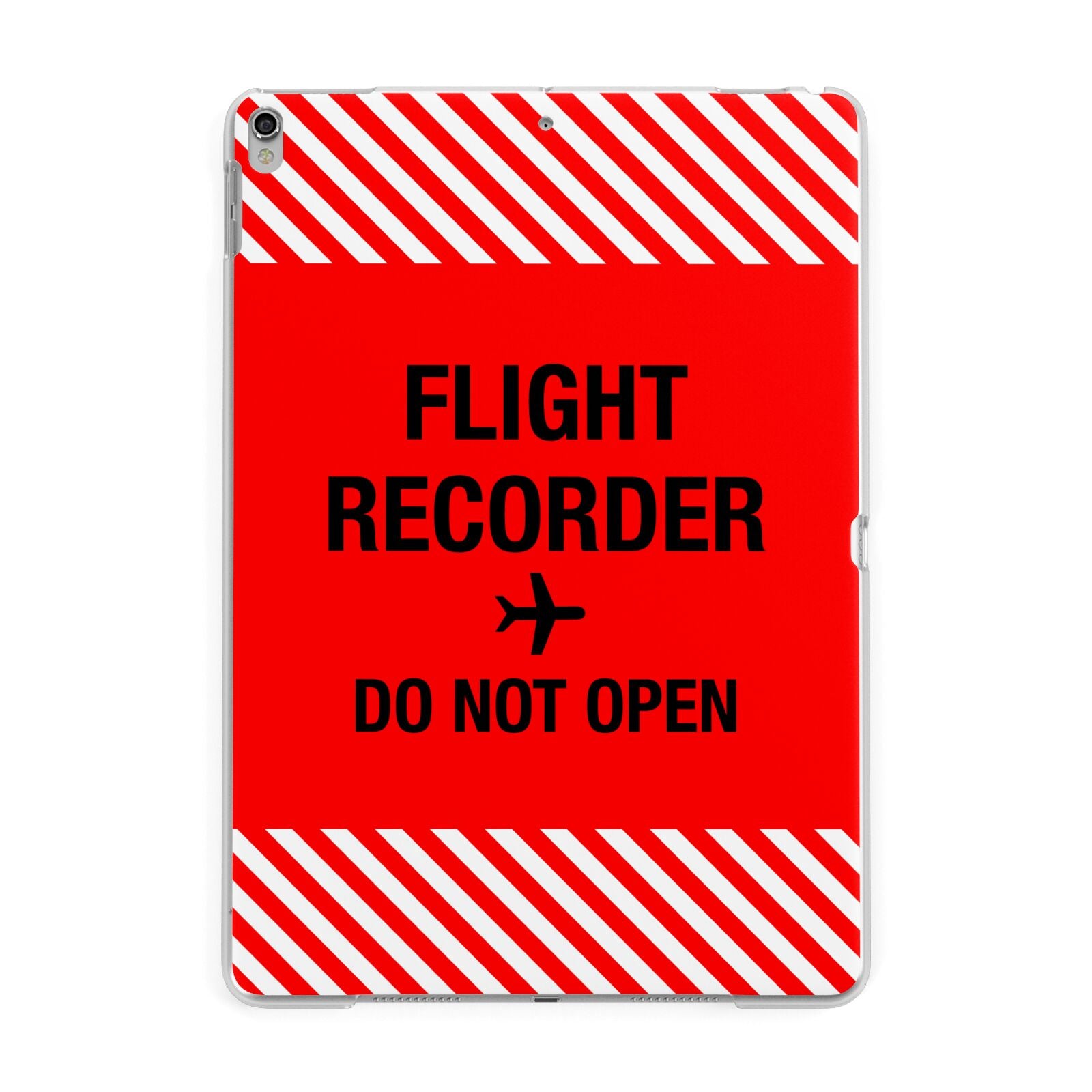 Flight Recorder Apple iPad Silver Case