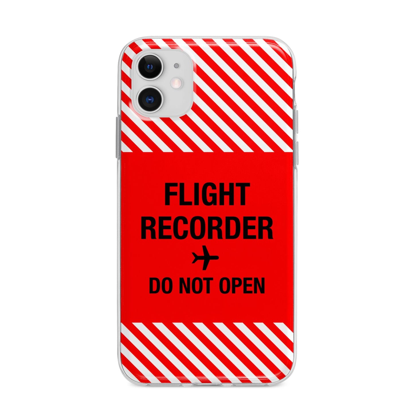 Flight Recorder Apple iPhone 11 in White with Bumper Case