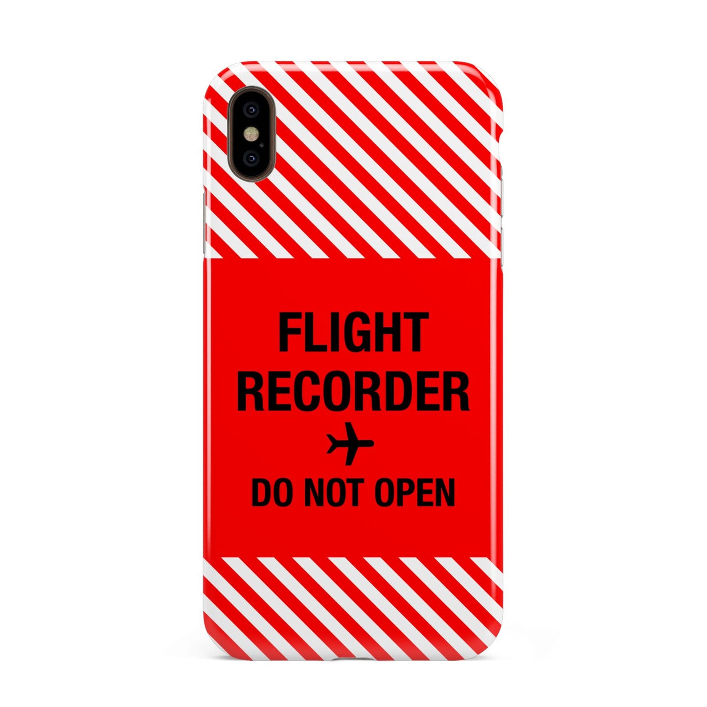 Flight Recorder Apple iPhone Xs Max 3D Tough Case