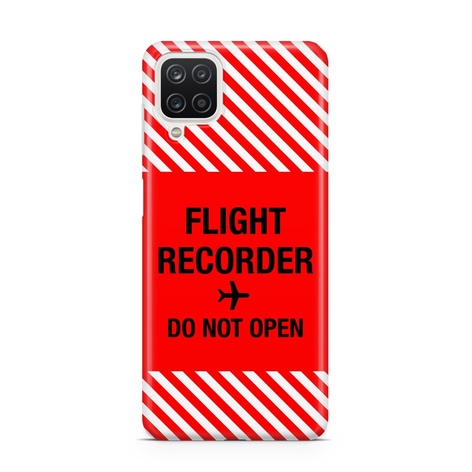 Flight Recorder Samsung A12 Case