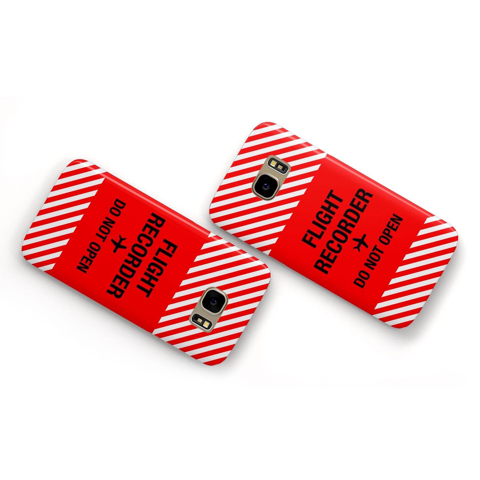 Flight Recorder Samsung Galaxy Case Flat Overview
