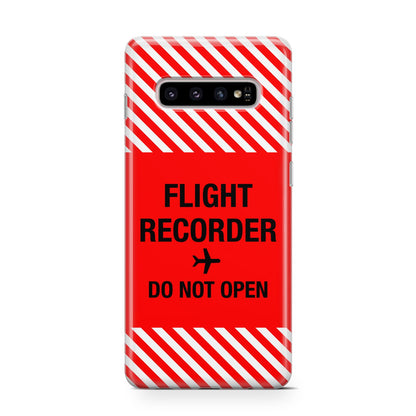 Flight Recorder Samsung Galaxy S10 Case