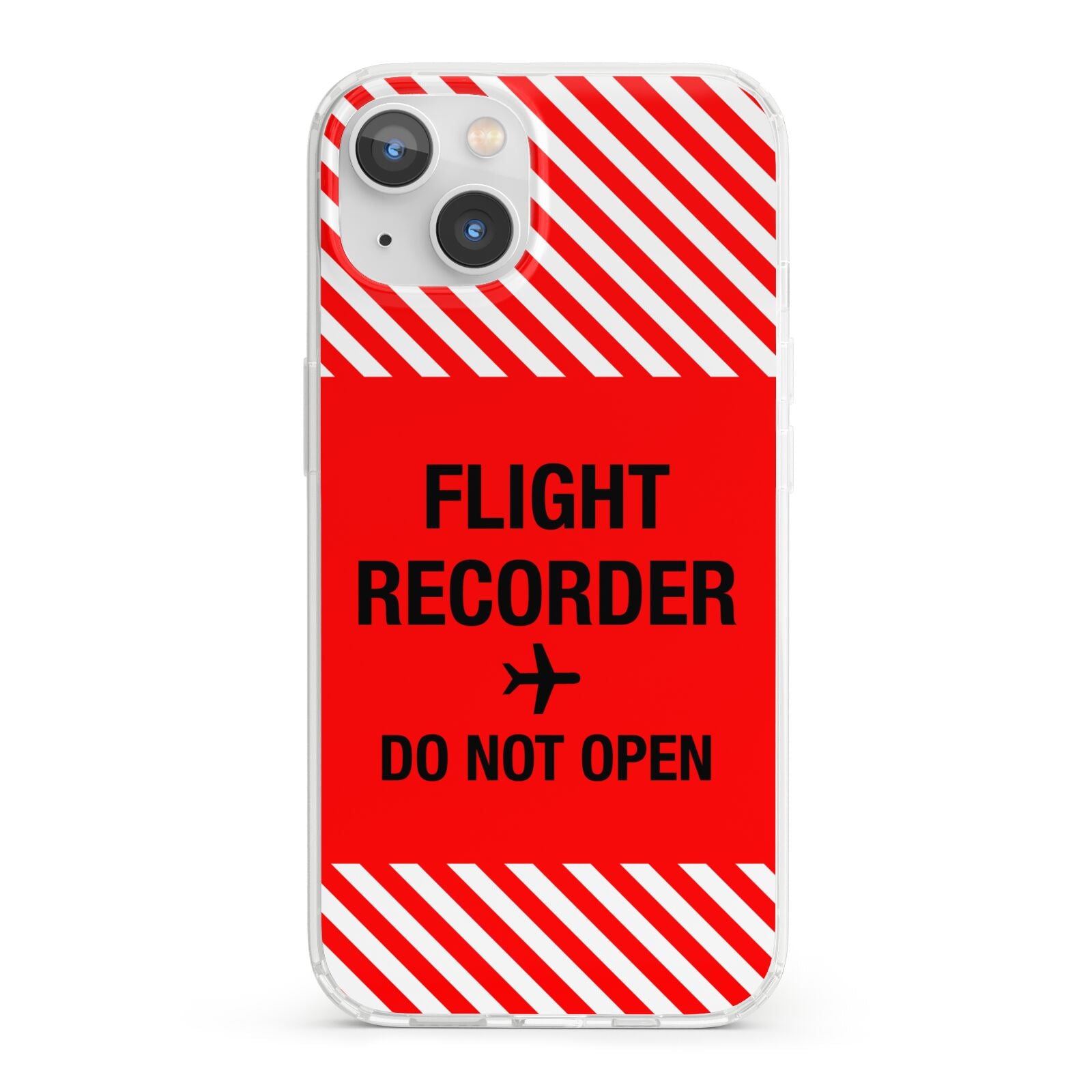 Flight Recorder iPhone 13 Clear Bumper Case