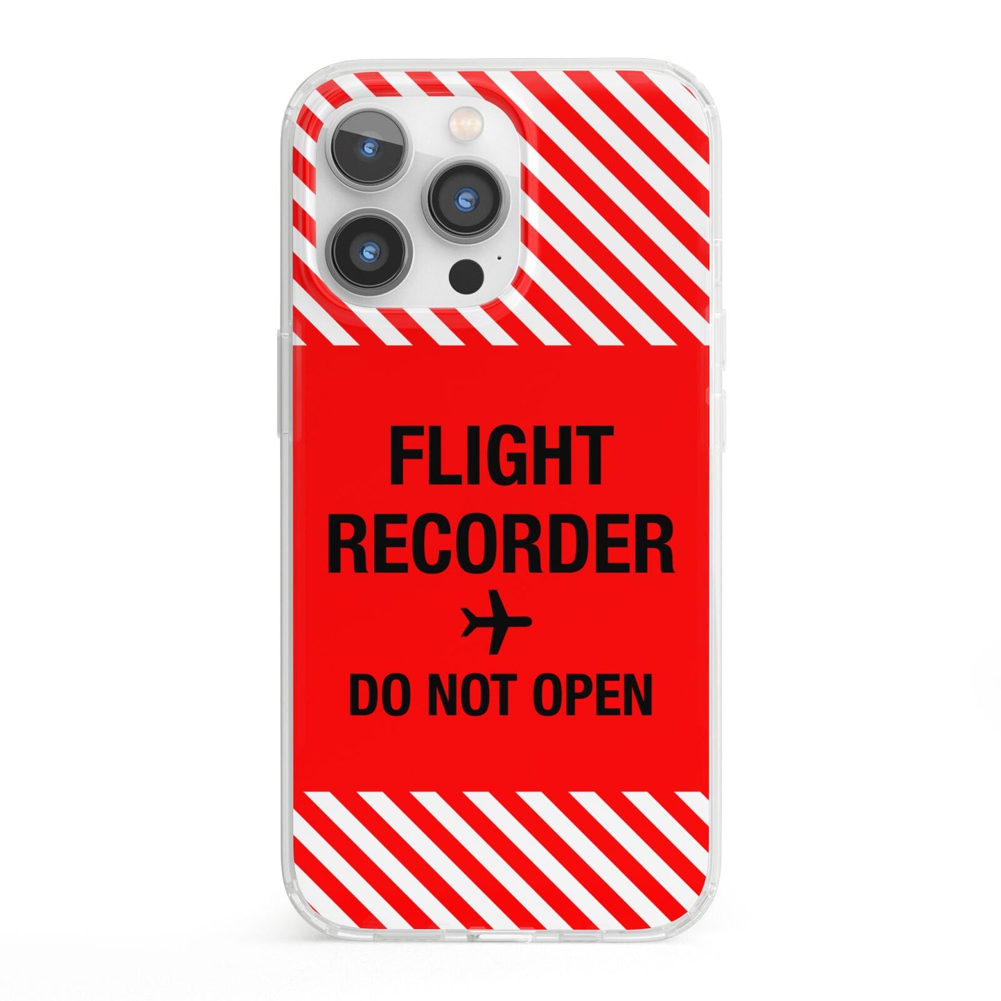 Flight Recorder iPhone 13 Pro Clear Bumper Case