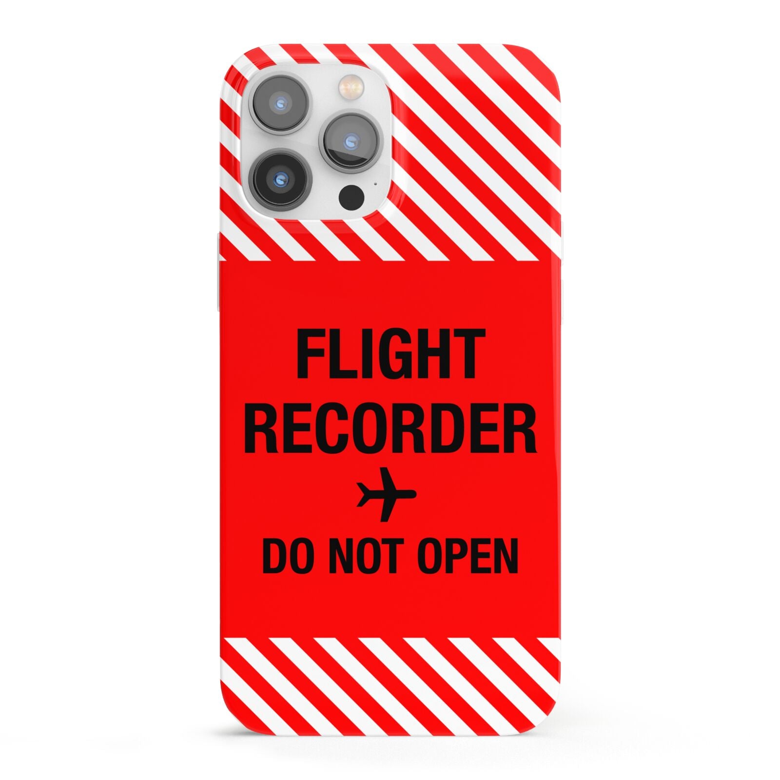 Flight Recorder iPhone 13 Pro Max Full Wrap 3D Snap Case