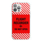 Flight Recorder iPhone 13 Pro Max TPU Impact Case with White Edges