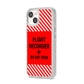 Flight Recorder iPhone 14 Glitter Tough Case Starlight Angled Image