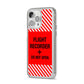 Flight Recorder iPhone 14 Pro Max Clear Tough Case Silver Angled Image