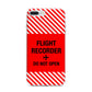 Flight Recorder iPhone 7 Plus Bumper Case on Silver iPhone