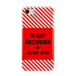 Flight Recorder iPhone 8 3D Tough Case on Gold Phone