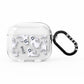 Floaty Ghosts Personalised AirPods Clear Case 3rd Gen