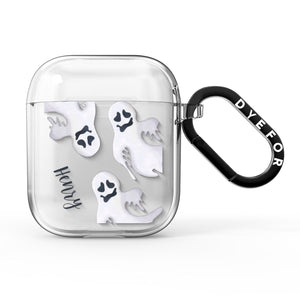 Floaty Ghosts Personalised AirPods Case