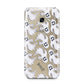 Floaty Ghosts Personalised Samsung Galaxy A3 2017 Case on gold phone