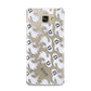 Floaty Ghosts Personalised Samsung Galaxy A9 2016 Case on gold phone