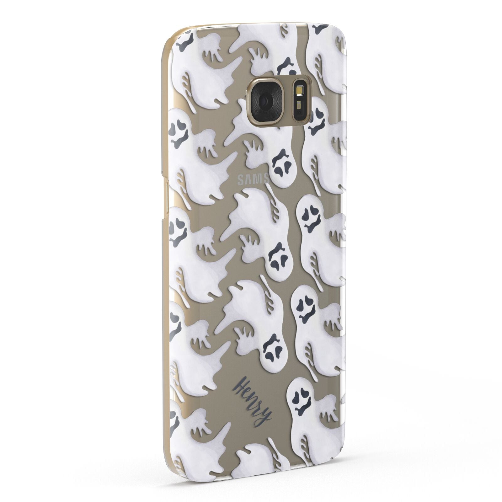 Floaty Ghosts Personalised Samsung Galaxy Case Fourty Five Degrees