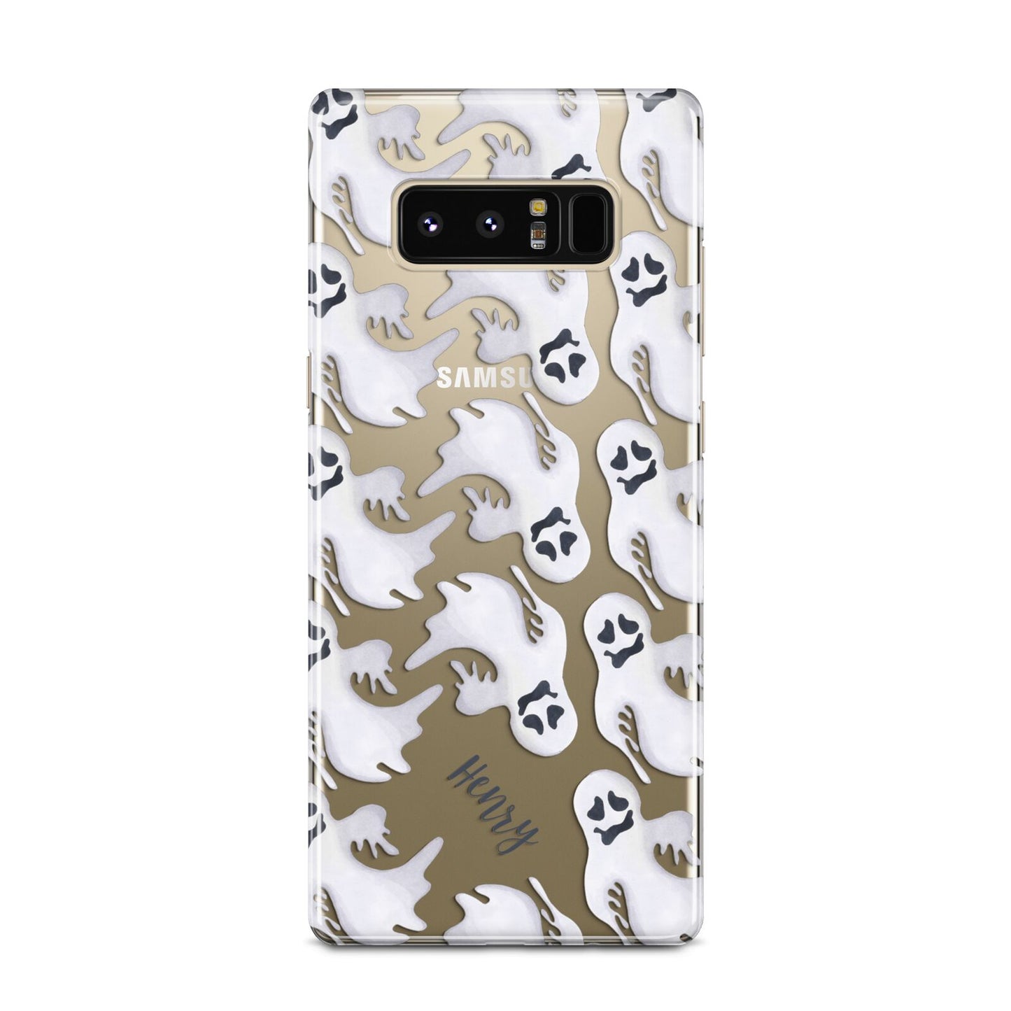 Floaty Ghosts Personalised Samsung Galaxy Note 8 Case
