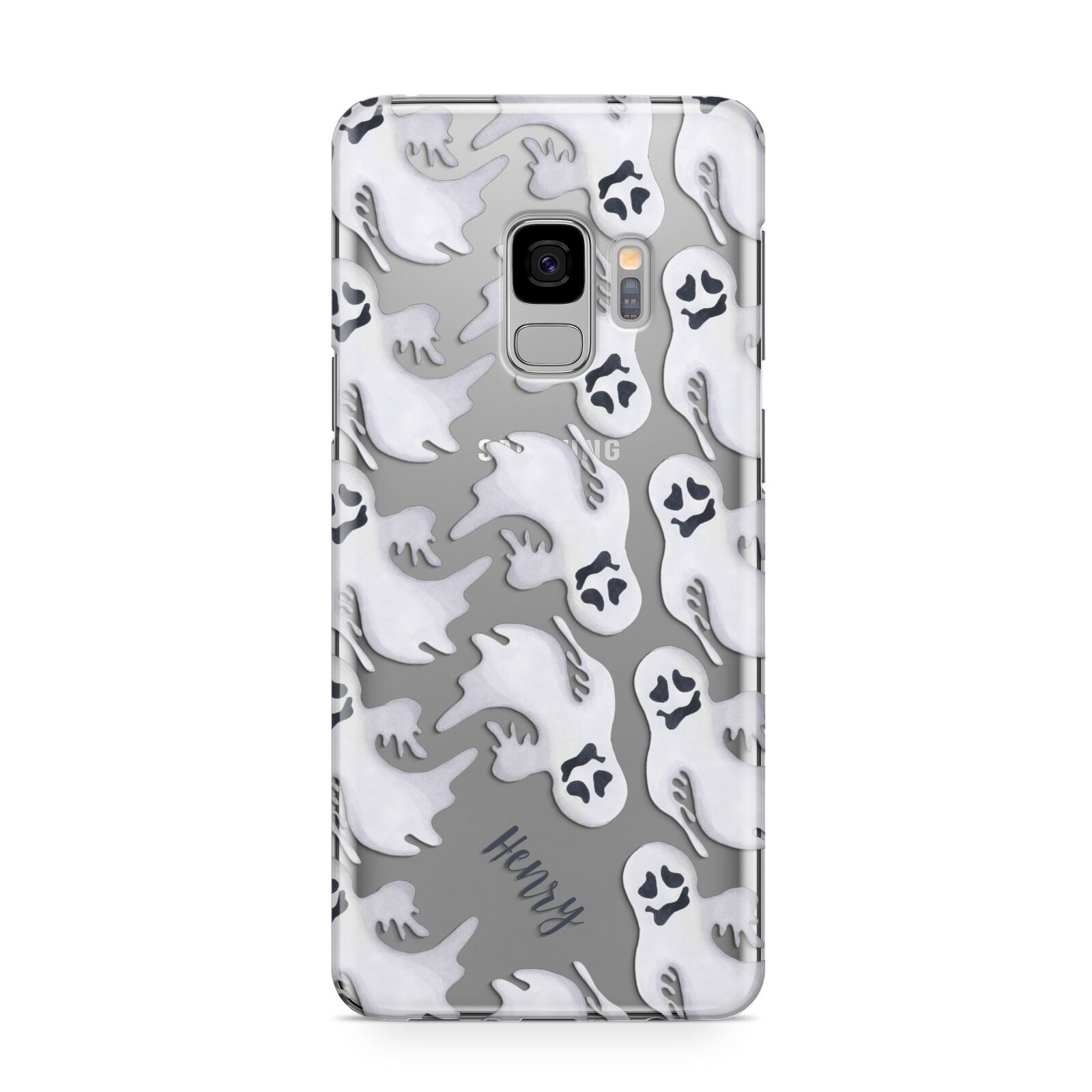 Floaty Ghosts Personalised Samsung Galaxy S9 Case