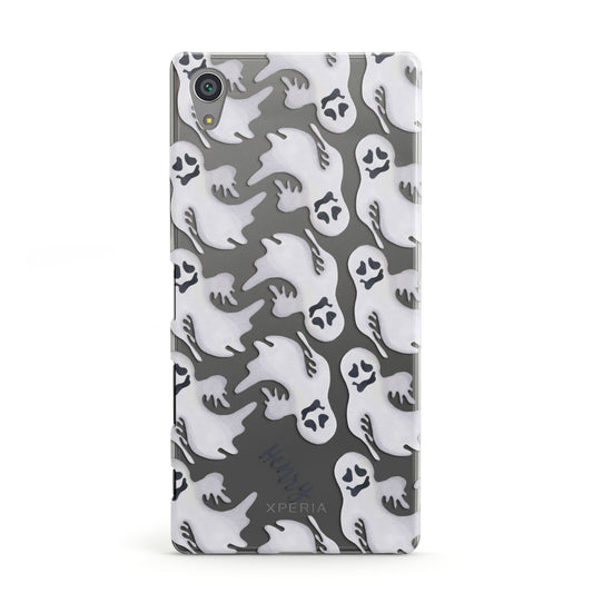 Floaty Ghosts Personalised Sony Xperia Case