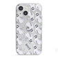 Floaty Ghosts Personalised iPhone 13 Mini TPU Impact Case with White Edges
