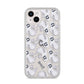 Floaty Ghosts Personalised iPhone 14 Plus Clear Tough Case Starlight