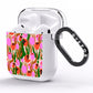 Floral AirPods Clear Case Side Image