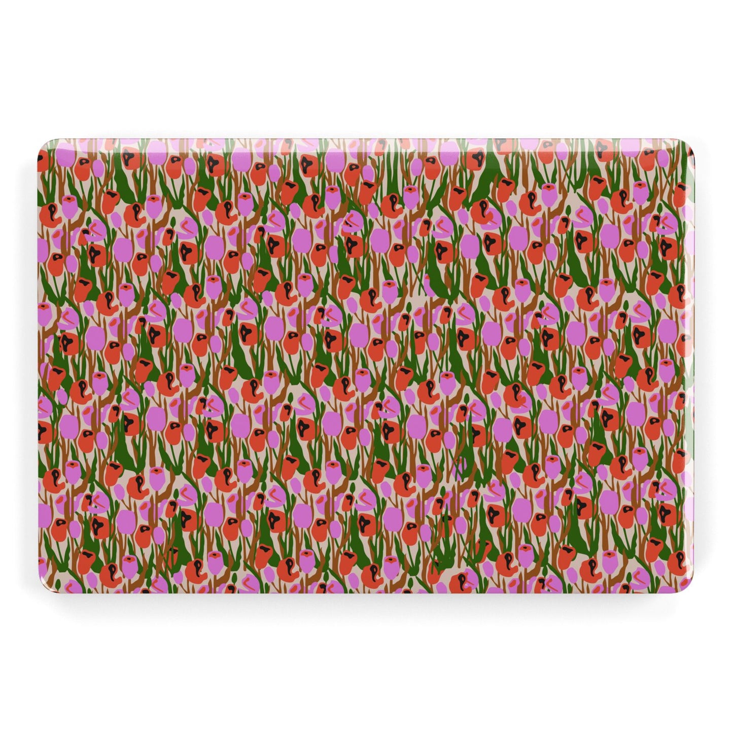 Floral Apple MacBook Case