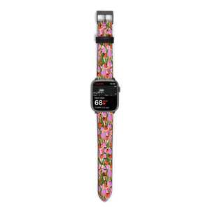 Floral Watch Strap