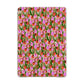 Floral Apple iPad Gold Case