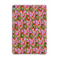 Floral Apple iPad Grey Case