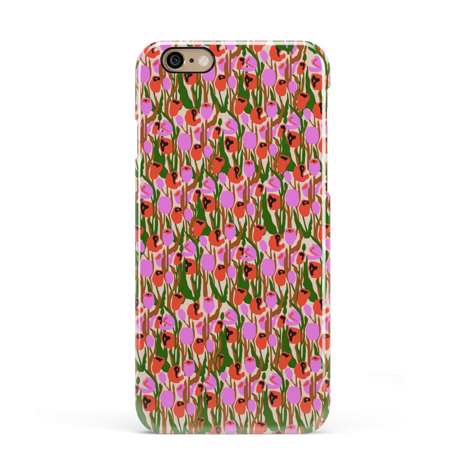 Floral Apple iPhone 6 3D Snap Case