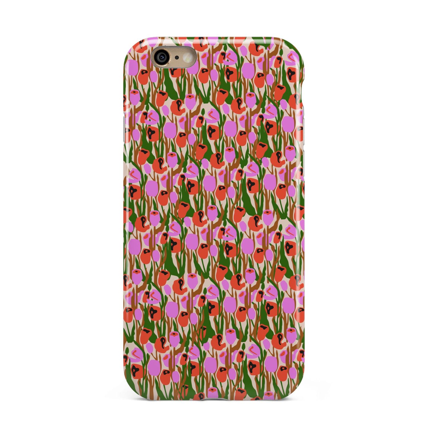 Floral Apple iPhone 6 3D Tough Case