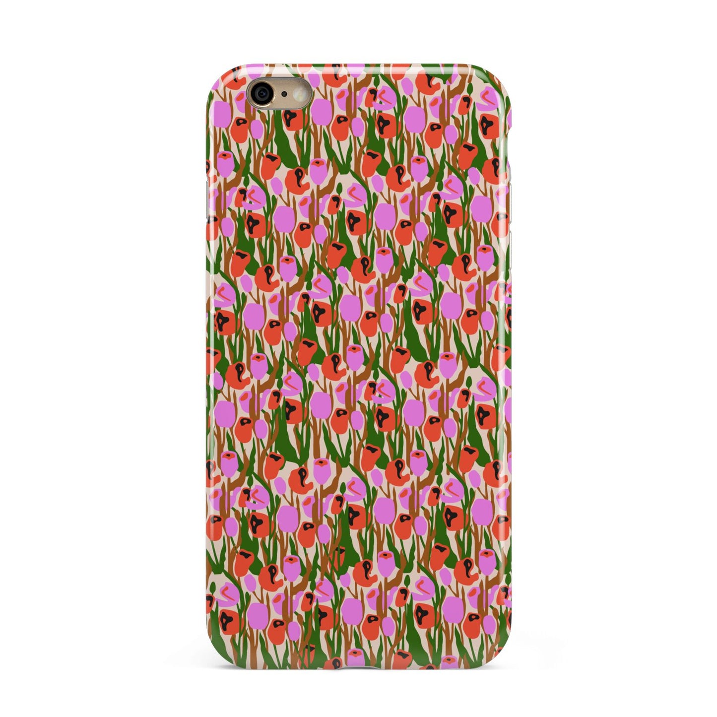 Floral Apple iPhone 6 Plus 3D Tough Case