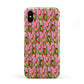 Floral Apple iPhone XS 3D Tough