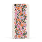 Floral Banner Pattern Apple iPhone 6 3D Snap Case