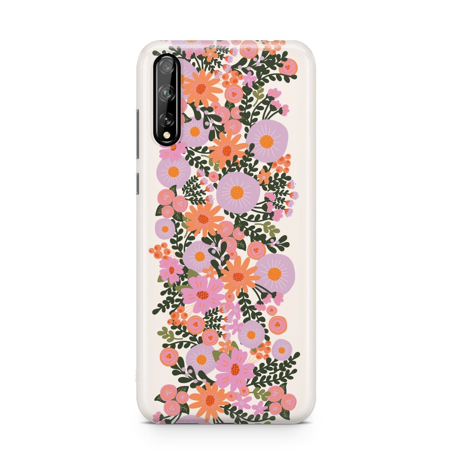 Floral Banner Pattern Huawei Enjoy 10s Phone Case