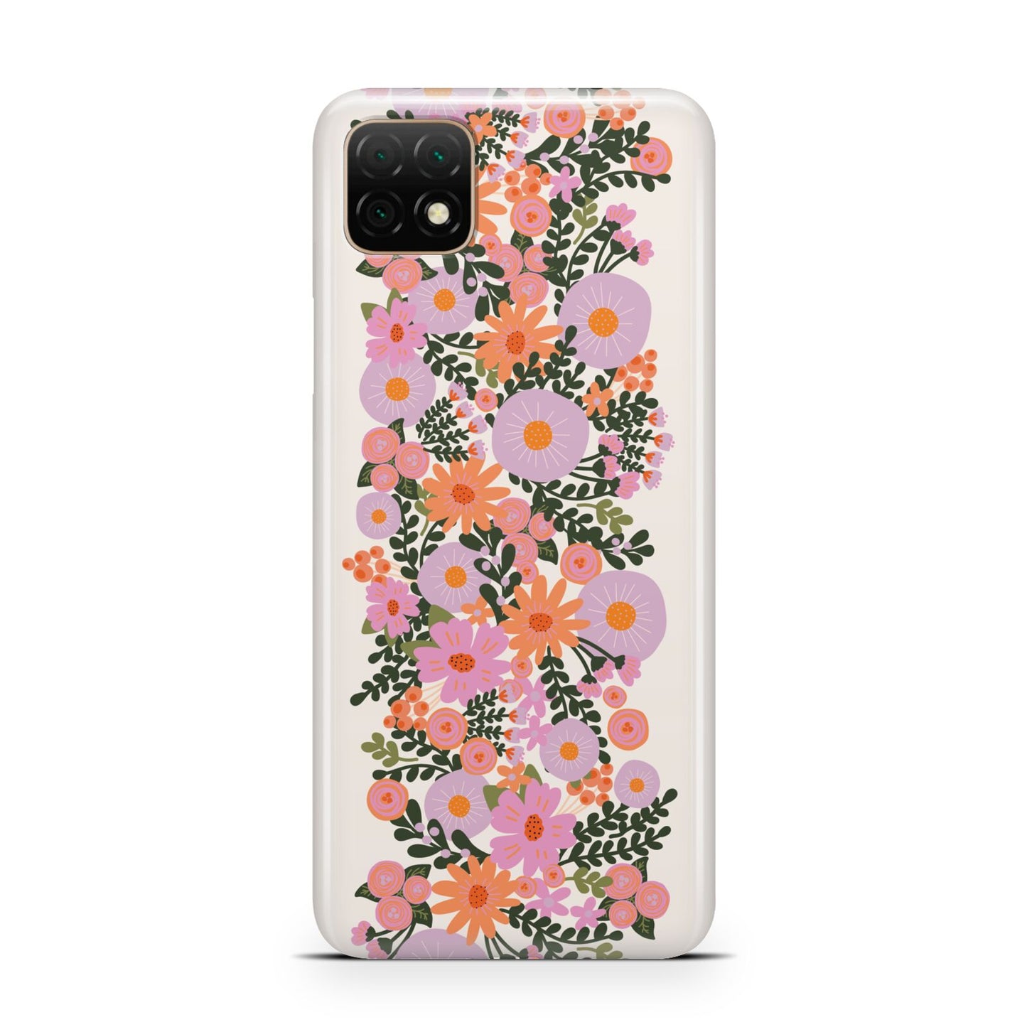 Floral Banner Pattern Huawei Enjoy 20 Phone Case
