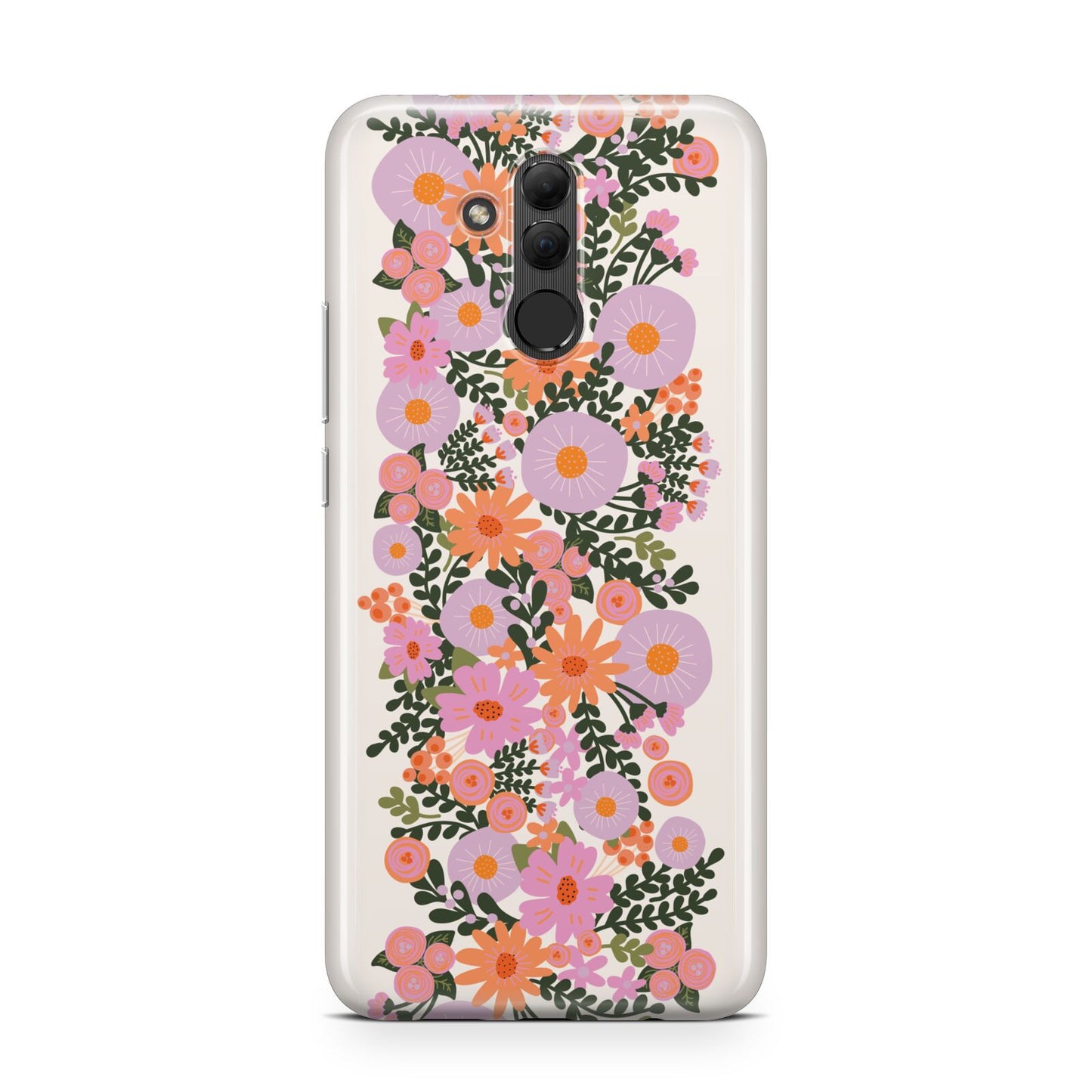 Floral Banner Pattern Huawei Mate 20 Lite