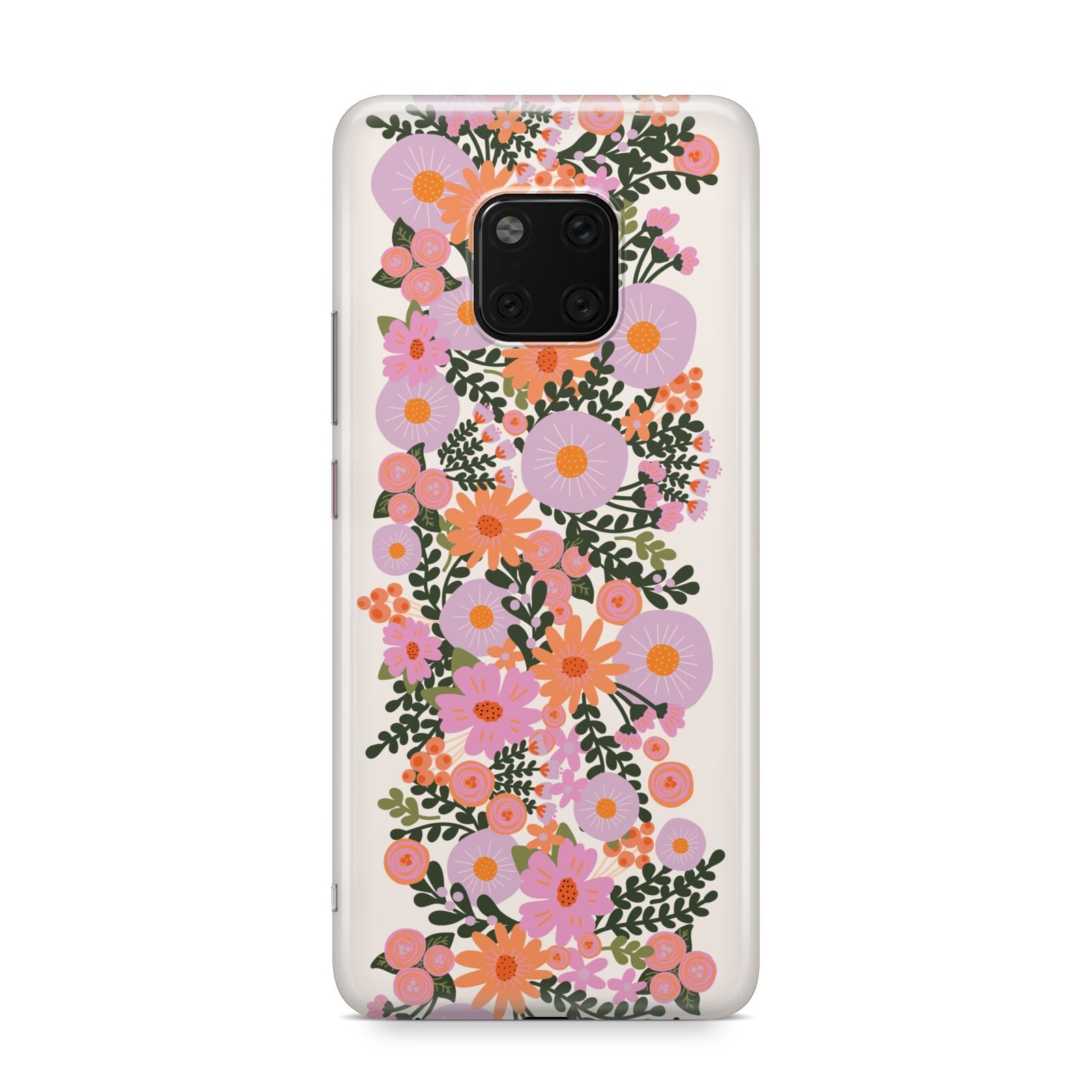 Floral Banner Pattern Huawei Mate 20 Pro Phone Case