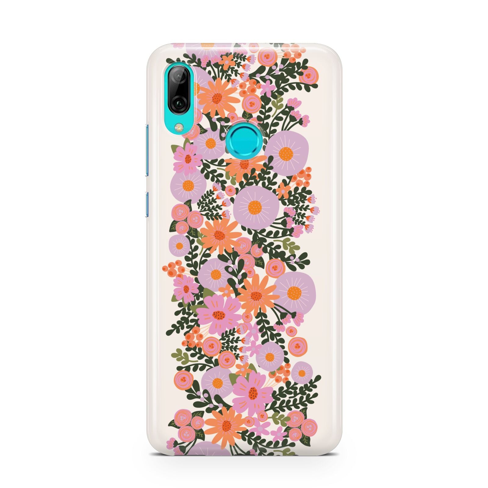 Floral Banner Pattern Huawei P Smart 2019 Case