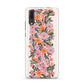 Floral Banner Pattern Huawei P20 Phone Case